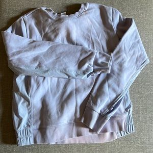 Lavender Athleta girl sweatshirt, XXL, warm and new